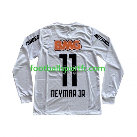 Tenue Santos FC Neymar JR 11 Retro Domicile 2011-2012 Maillot de Foot ML